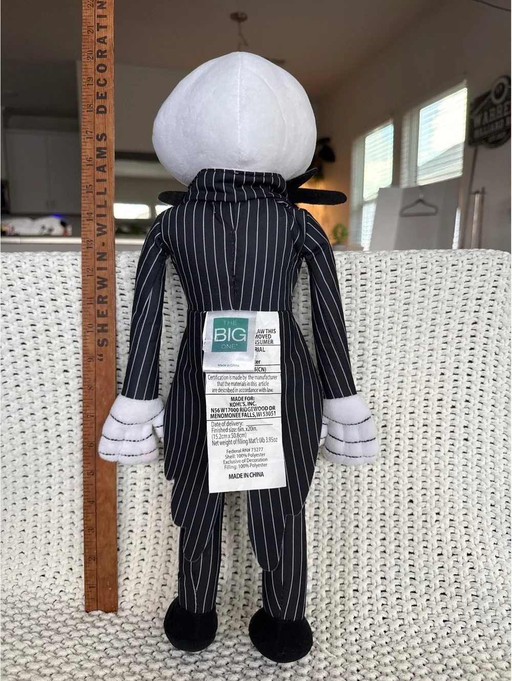 The Big One Jack Skellington Plush Doll - 20 Inch
